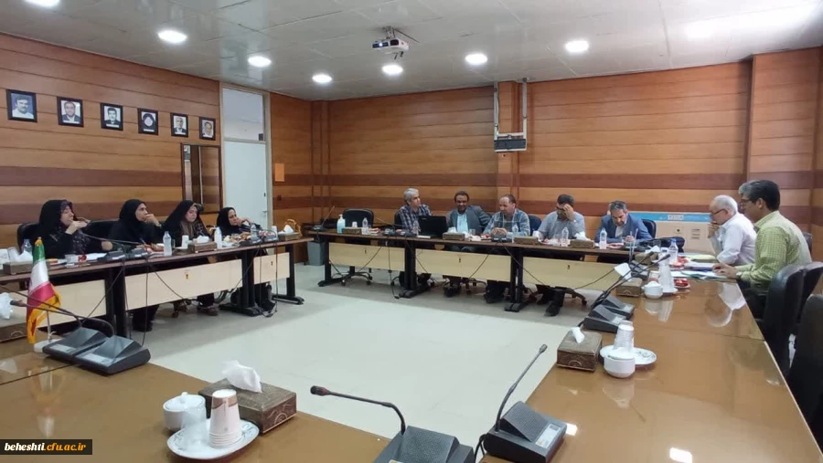 جلسه شورای آموزشی مدیریت امور پردیس های استان تهران 2