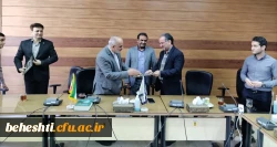 مراسم تودیع و تشکر از جناب آقای دکتر محمدرضا فتحی و معارفه جناب آقای دکتر علی اصغر مهرپور  2