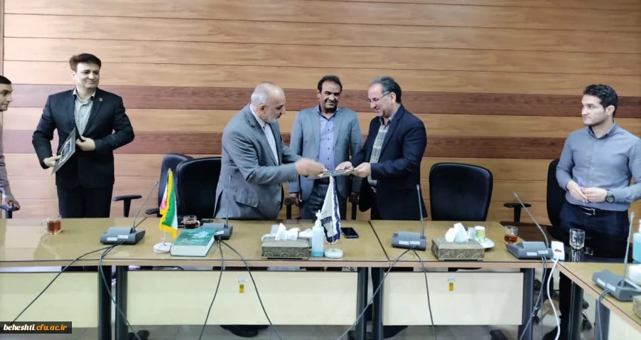 مراسم تودیع و تشکر از جناب آقای دکتر محمدرضا فتحی و معارفه جناب آقای دکتر علی اصغر مهرپور  2