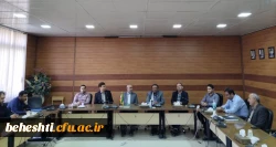 مراسم تودیع و تشکر از جناب آقای دکتر محمدرضا فتحی و معارفه جناب آقای دکتر علی اصغر مهرپور  3