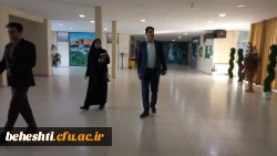 بازدید مدیر کل نظارت و ارزیابی و تضمین کیفیت به همراه مسئول نظارت 5