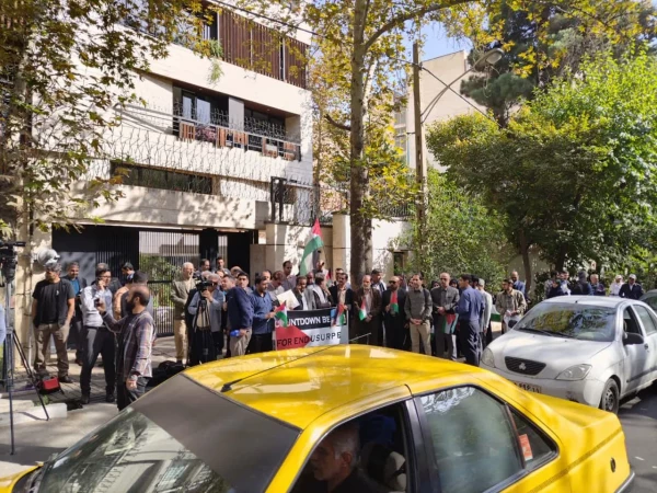 تجمع تعدادی از اساتید دانشگاه های تهران با سخنرانی و اعلام محکومیت جنایات رژیم غاصب صهیونیستی 4