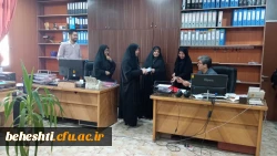 بازدید تیم نظارت استان از حوزه های مختلف مرکز 4