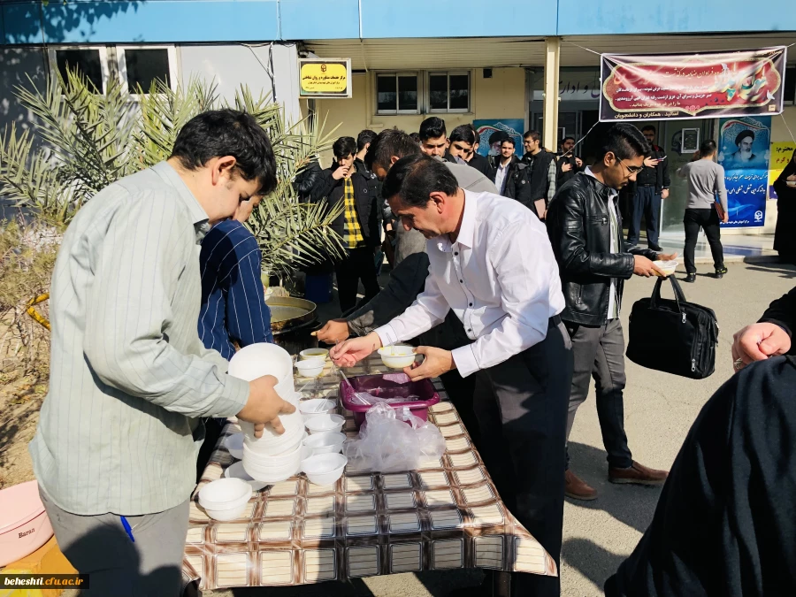 برگزاری مراسم عزاداری و برپایی ایستگاه صلواتی  2