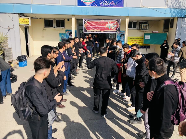 برگزاری مراسم عزاداری و برپایی ایستگاه صلواتی  4