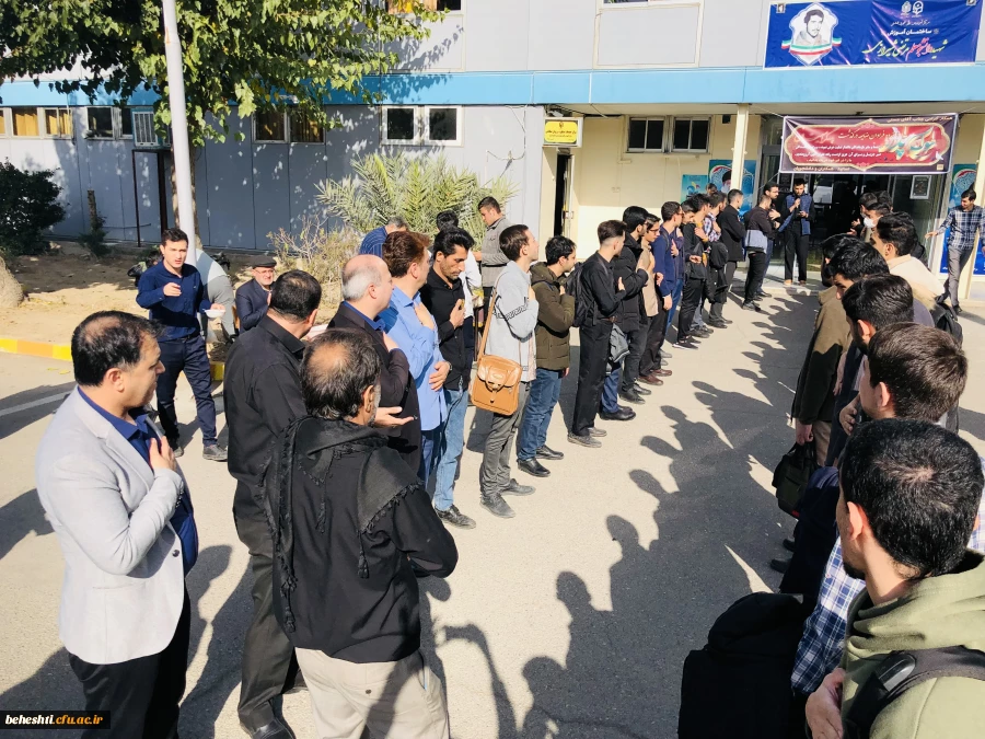 برگزاری مراسم عزاداری و برپایی ایستگاه صلواتی  5