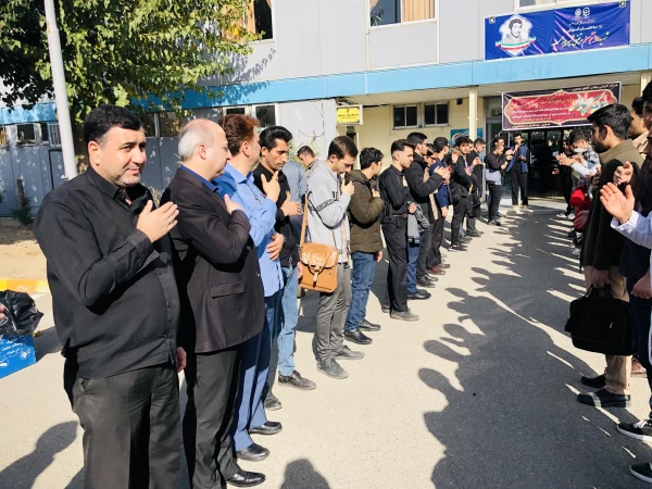 برگزاری مراسم عزاداری و برپایی ایستگاه صلواتی  6