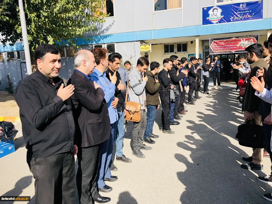 برگزاری مراسم عزاداری و برپایی ایستگاه صلواتی  6