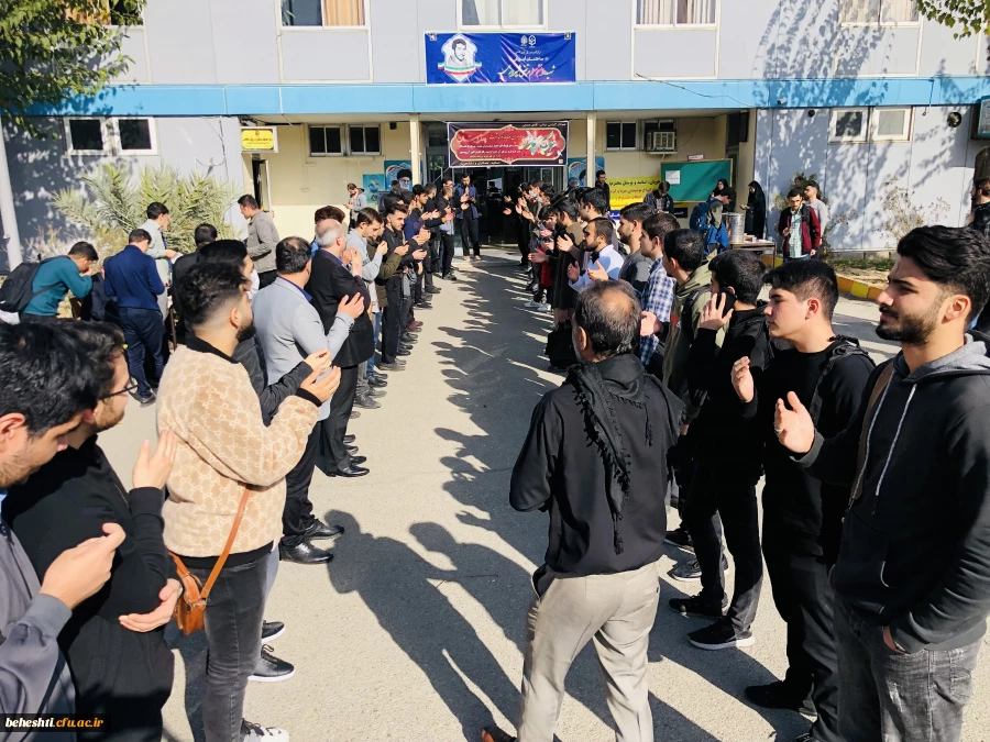 برگزاری مراسم عزاداری و برپایی ایستگاه صلواتی  7