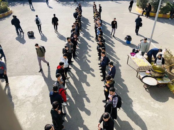 برگزاری مراسم عزاداری و برپایی ایستگاه صلواتی  8