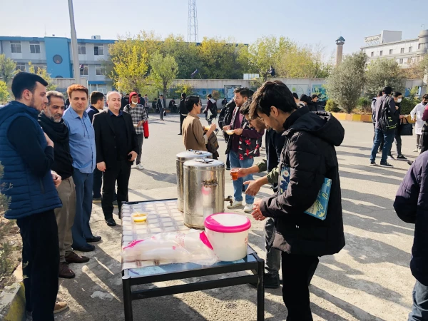 برگزاری مراسم عزاداری و برپایی ایستگاه صلواتی  12