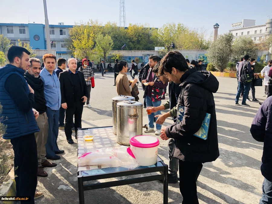 برگزاری مراسم عزاداری و برپایی ایستگاه صلواتی  12