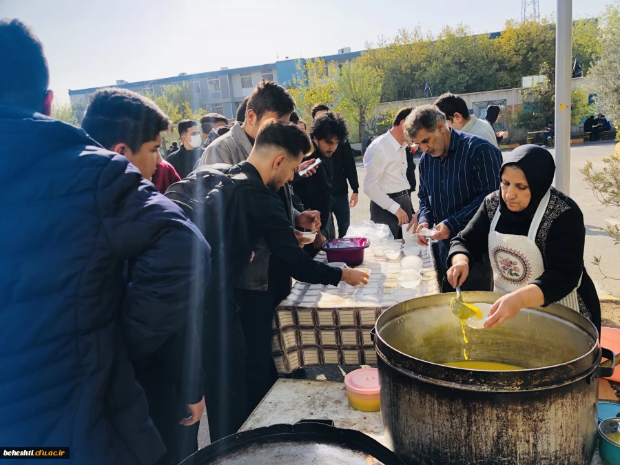 برگزاری مراسم عزاداری و برپایی ایستگاه صلواتی  13