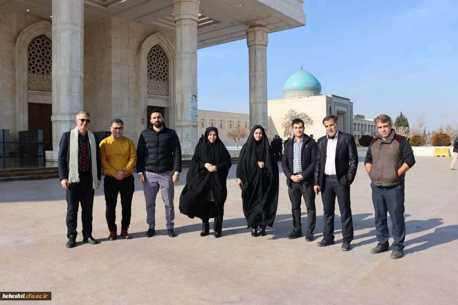 تجدید میثاق کارکنان مرکز آموزش عالی شهید بهشتی تهران با آرمانهای امام خمینی (ره) 2