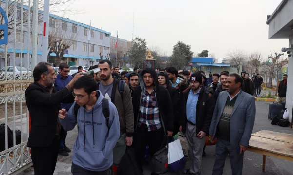  بدرقه کاروان راهیان نور به جنوب کشور 3