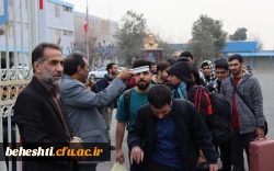  بدرقه کاروان راهیان نور به جنوب کشور 4