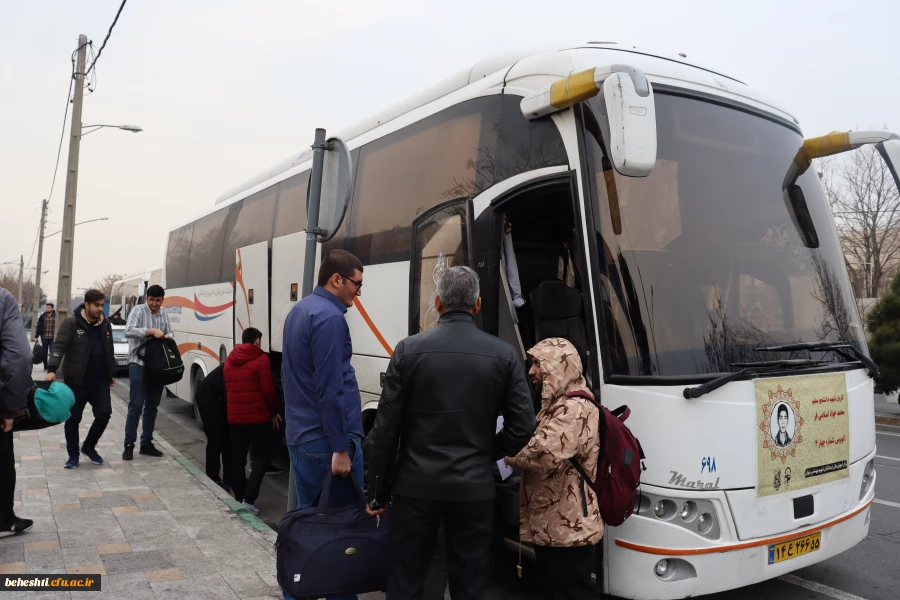  بدرقه کاروان راهیان نور به جنوب کشور 6