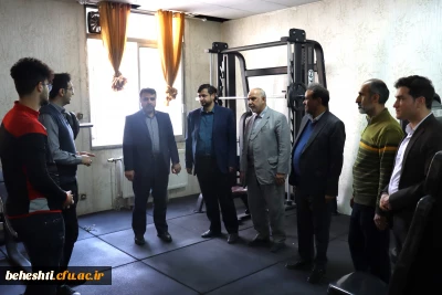 در ساختمان خوابگاه دانشجویی مرکز شهید بهشتی 

افتتاح اتاق سلامت و تندرستی