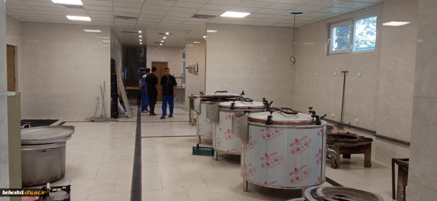 افتتاح آشپزخانه صنعتی مرکز شهید بهشتی  4