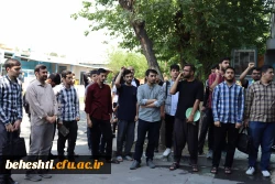 تجمع و اعلام همبستگی اساتید، کارکنان و دانشجو معلمان مرکز شهید بهشتی در حمایت از دانشگاهیان حامی مردم بی گناه غزه  8