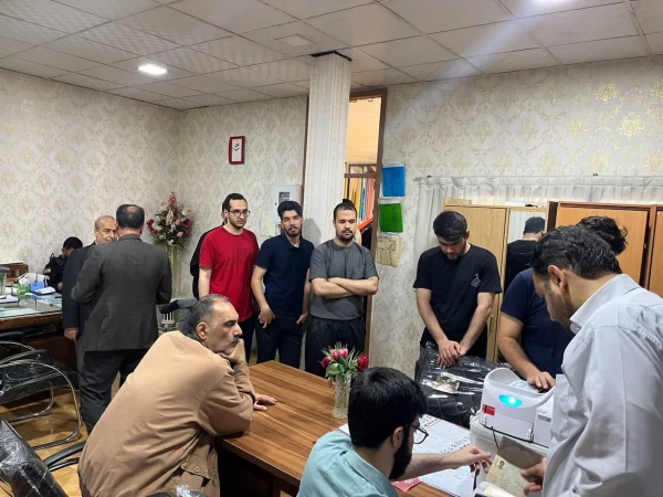 هماهنگی جهت حضور صندوق سیار اخذ رای در سرای دانشجویی مرکز آموزش عالی شهید بهشتی 3