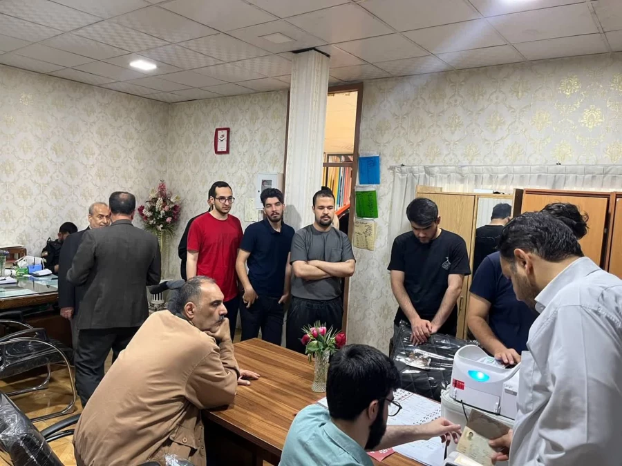 هماهنگی جهت حضور صندوق سیار اخذ رای در سرای دانشجویی مرکز آموزش عالی شهید بهشتی 3