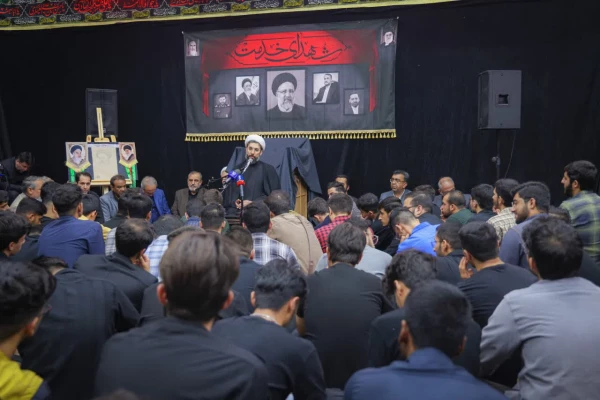 مراسم سوگواری شهدای راه خدمت 2