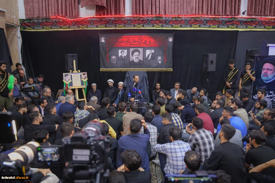 مراسم سوگواری شهدای راه خدمت 7