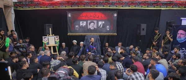 مراسم سوگواری شهدای راه خدمت 8