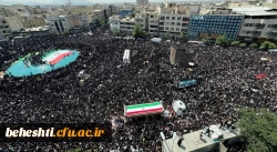 وداع با شکوه مردم با پیکر شهید سید ابراهیم رئیسی و همراهانش  3