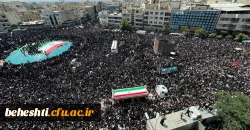 وداع با شکوه مردم با پیکر شهید سید ابراهیم رئیسی و همراهانش  9