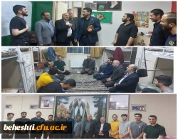 بازدید و دیدار صمیمی سرپرست معاونت فرهنگی و تربیتی دانشگاه با دانشجومعلمان 2