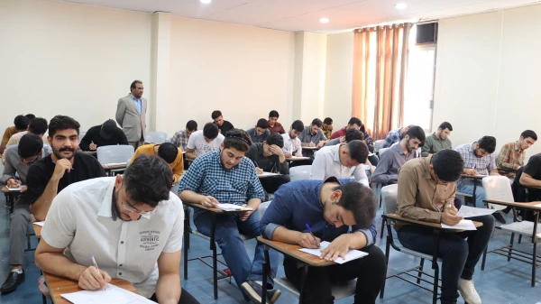 شروع امتحانات پایان ترم مرکز آموزش عالی شهید بهشتی 3