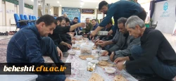 مراسم زیارت عاشورا و نوحه خانی در مرکز آموزش عالی شهید بهشتی 4