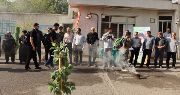 آیین بدرقه کاروان زیارتی اربعین حسینی(ع) 2