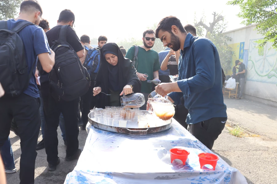 آیین بدرقه کاروان زیارتی اربعین حسینی(ع) 4