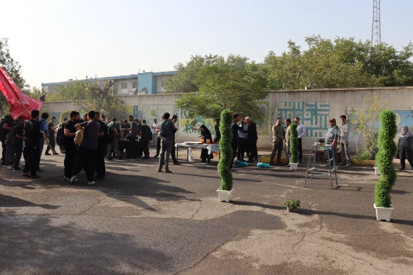 آیین بدرقه کاروان زیارتی اربعین حسینی(ع) 5