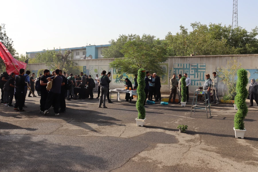 آیین بدرقه کاروان زیارتی اربعین حسینی(ع) 5