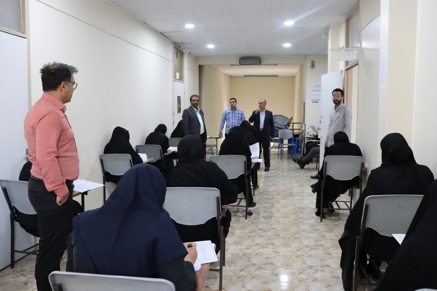 برگزاری آزمون اصلح مهارت آموزان ماده 28 مرکز آموزش عالی شهید بهشتی 4