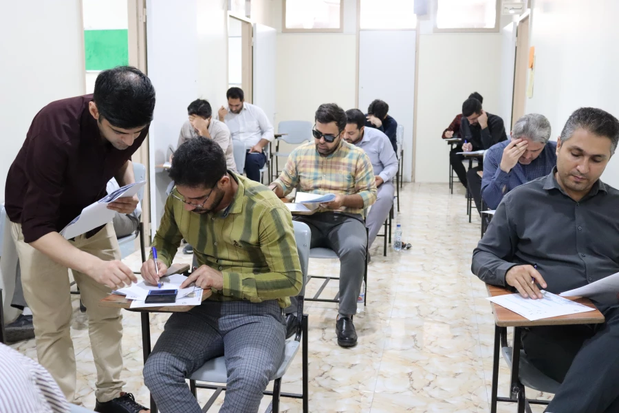 برگزاری آزمون اصلح مهارت آموزان ماده 28 مرکز آموزش عالی شهید بهشتی 5