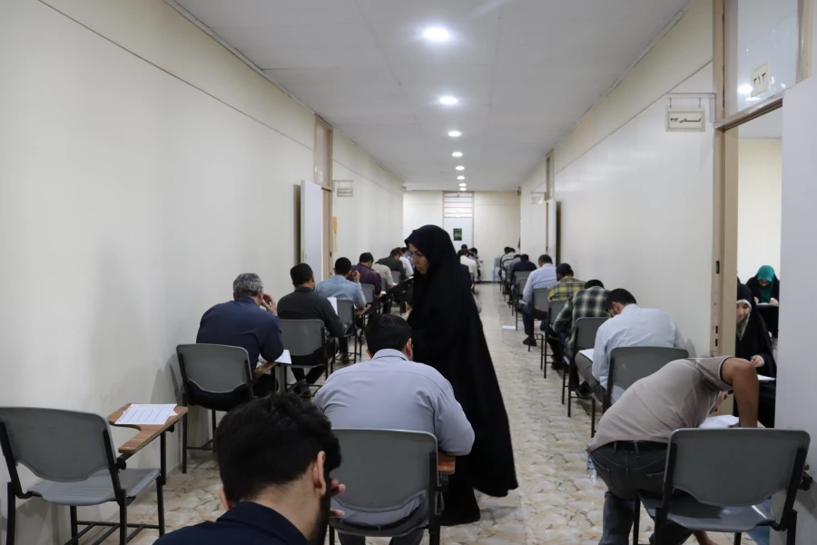 برگزاری آزمون اصلح مهارت آموزان ماده 28 مرکز آموزش عالی شهید بهشتی 6