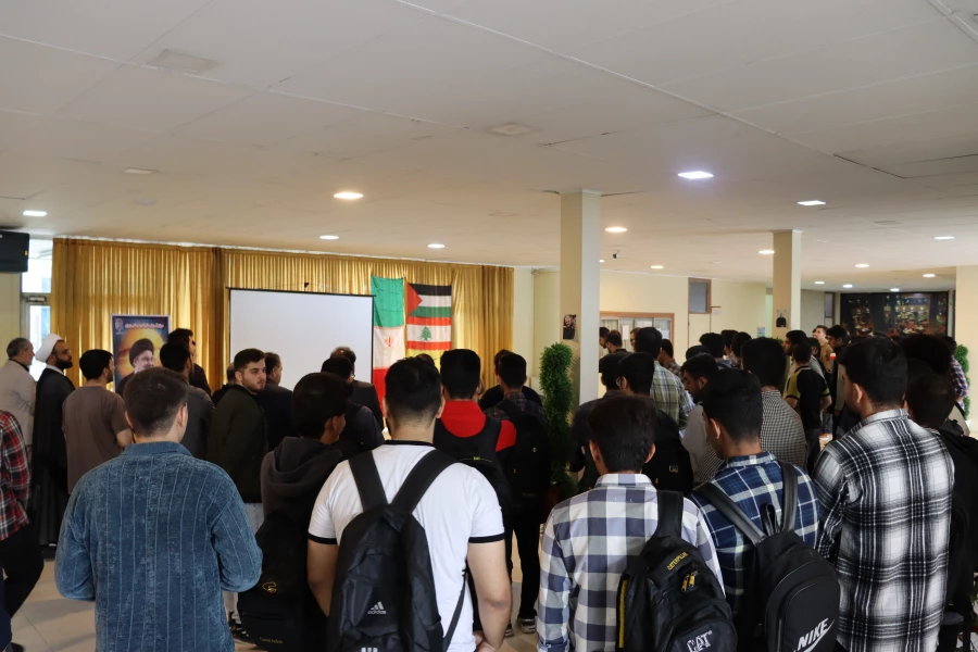 تجمع استادان، کارکنان و دانشجو معلمان در محکومیت شهادت سید حسن نصرالله 4