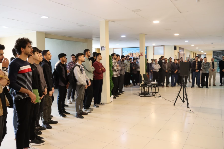 تجمع استادان، کارکنان و دانشجو معلمان در محکومیت شهادت سید حسن نصرالله 6