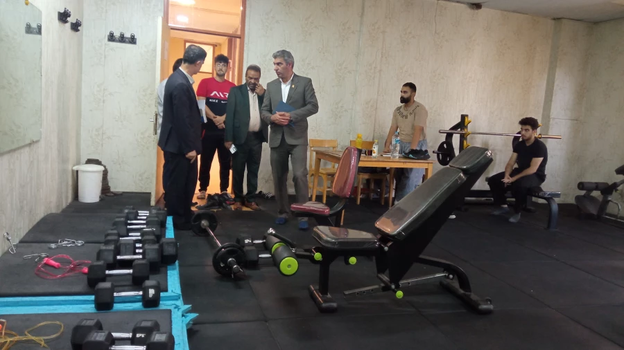 بازدید مدیر کل تربیت بدنی دانشگاه 2