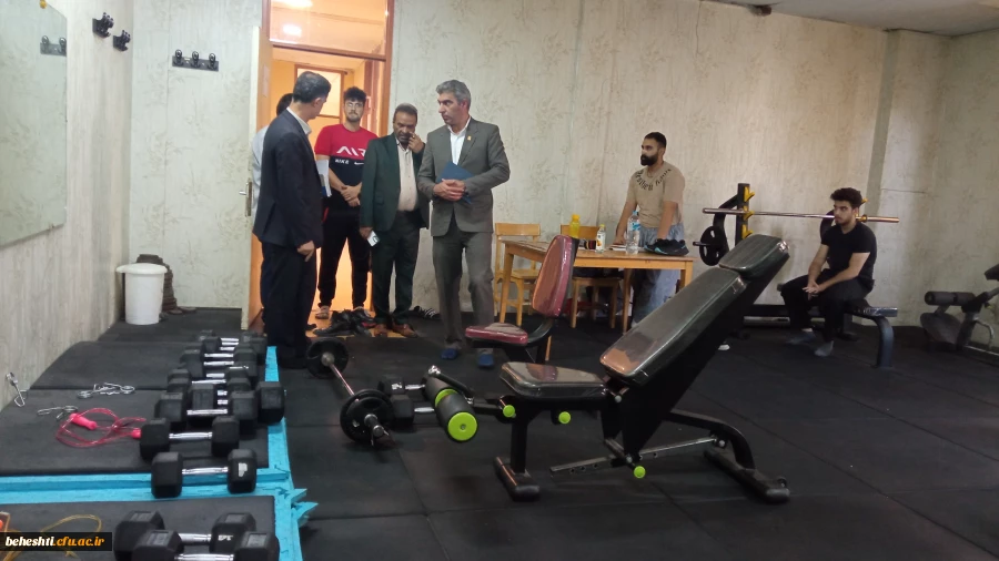 بازدید مدیر کل تربیت بدنی دانشگاه 4