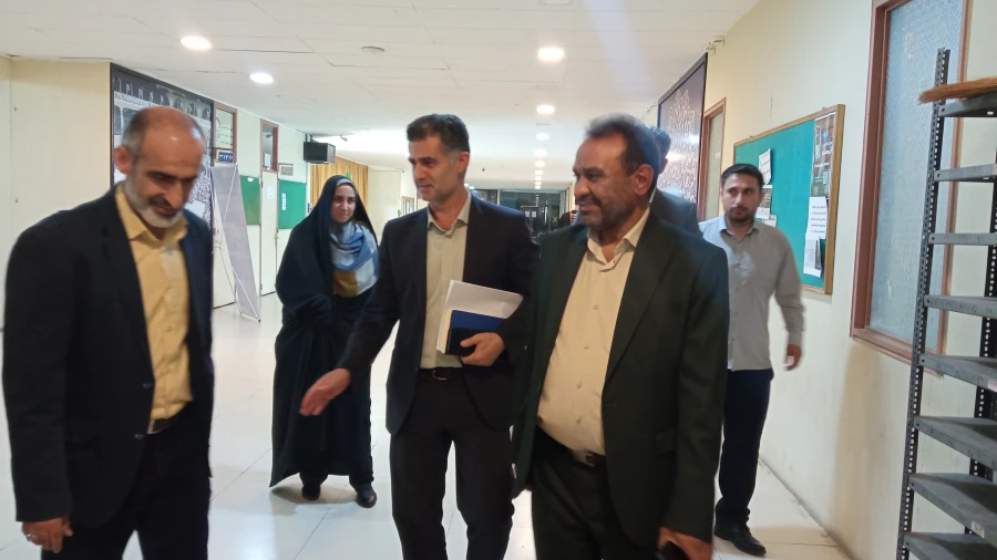 بازدید مدیر کل تربیت بدنی دانشگاه 5