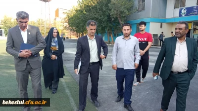 بازدید مدیر کل تربیت بدنی دانشگاه