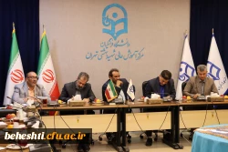 هم اندیشی اساتید مرکز آموزش عالی شهید بهشتی با رئیس دانشگاه فرهنگیان استان تهران 4