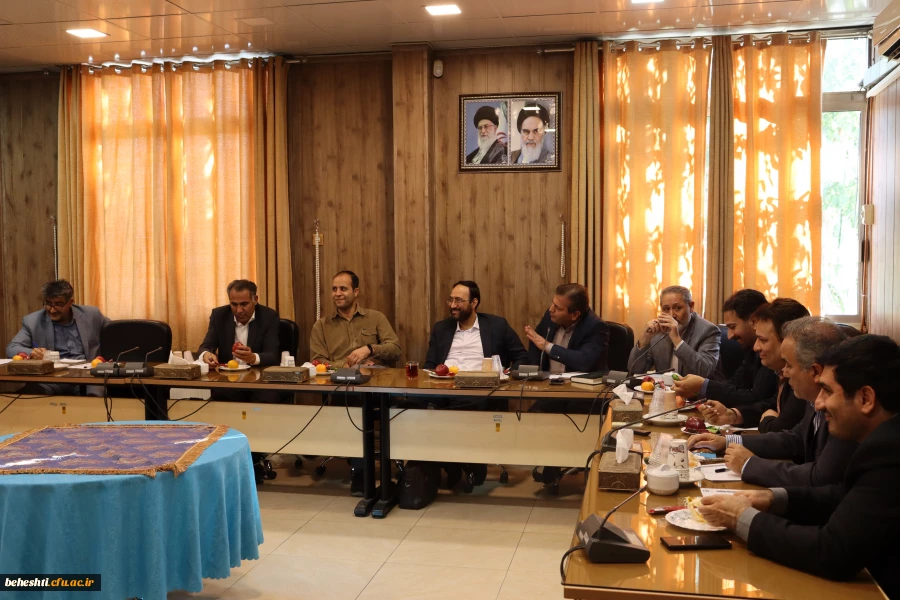 هم اندیشی اساتید مرکز آموزش عالی شهید بهشتی با رئیس دانشگاه فرهنگیان استان تهران 6