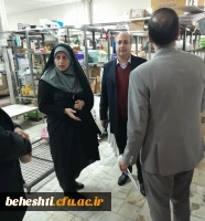 بازدید از وضعیت آشپزخانه، سلف سرویس، انبار و سردخانه مرکز آموزش عالی شهید بهشتی 6